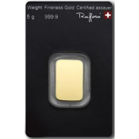 5g Lingotto d'oro Argor Heraeus