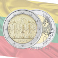 Lituania 2 euro UNC 2018 - Celebrazione di canti e balli