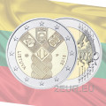 Lituania 2 euro UNC 2018 - 100 anni di indipendenza degli Stati baltici
