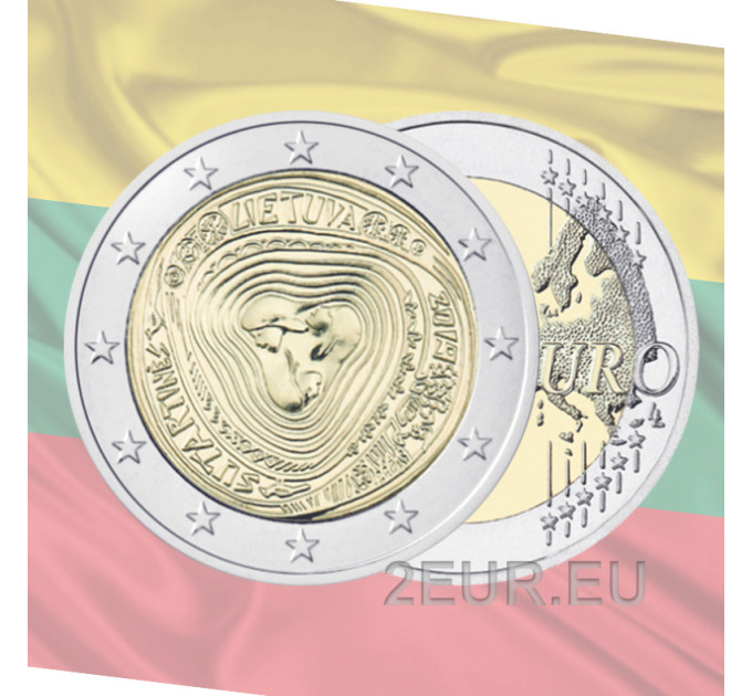 Lituania 2 euro UNC 2019 - Sutartine