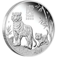 Australia 1 OZ BU 2022 - Anno della Tigre