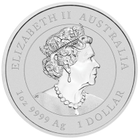 Australia 1 OZ BU 2023 - Anno del Coniglio