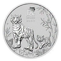 Australia 2 OZ BU 2022 - Anno della Tigre