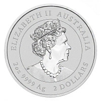 Australia 2 OZ BU 2022 - Anno della Tigre