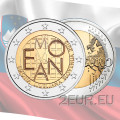 Slovenia 2 euro UNC 2015 - 2000° anniversario della fondazione di Emona - Lubiana