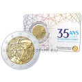 Belgio 2 euro BU 2022-2 - 35 anni dell'Erasmus - FR
