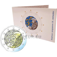 Estonia 2 euro fdc 2022 - 35 anni dell'Erasmus 