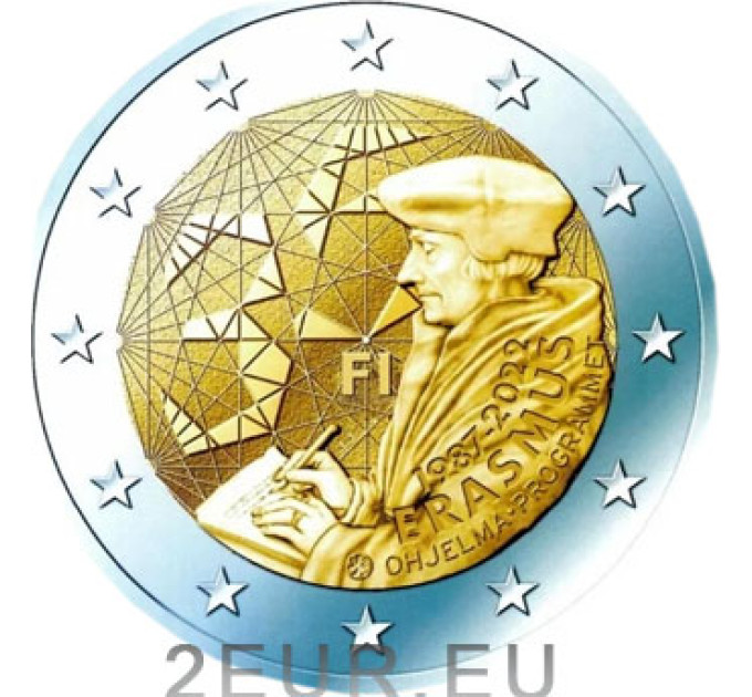 Finlandia 2 euro UNC 2022 - 35 anni dell'Erasmus