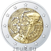 Germania 2 euro UNC 2022 - 35 Anni dell'Erasmus  - J - Hamburg