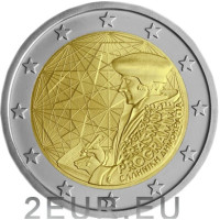 Grecia 2 euro da rotolo 2022 – 35 anni del programma Erasmus