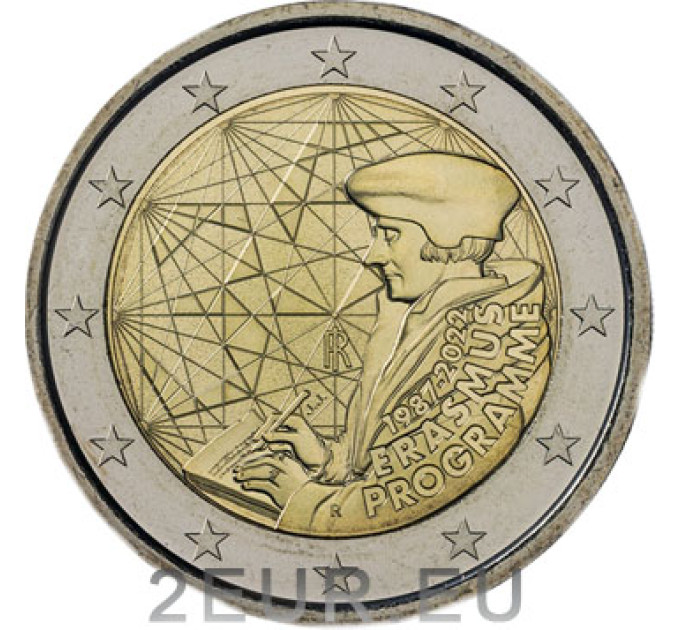 Italia 2 euro UNC 2022 - 35 Anni dell'Erasmus