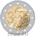 Lettonia 2 euro UNC 2022 - 35 anni dell'Erasmus