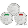 Italia 5 euro argento BU 2021 - Nutella trittico