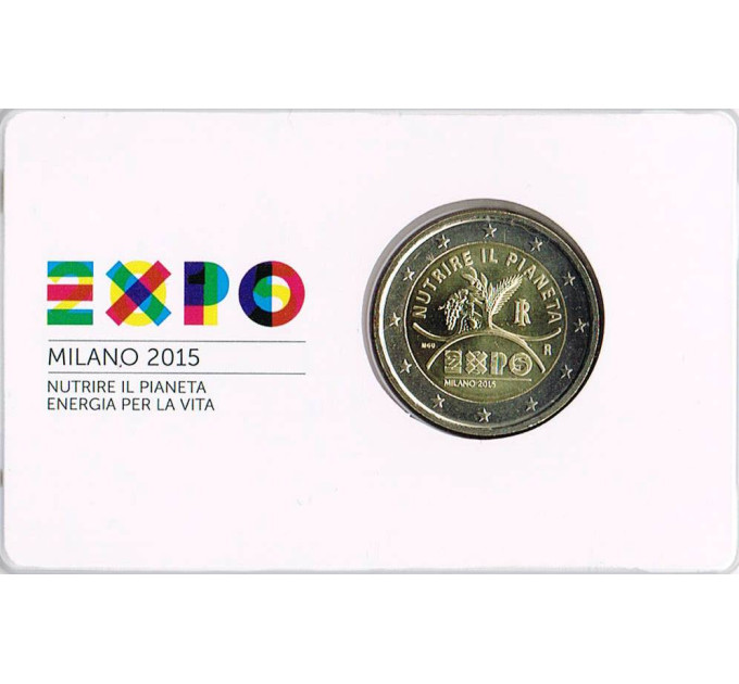 Italia 2 euro BU 2015 - Expo Milano
