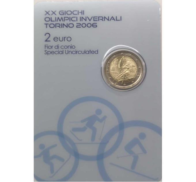 Italia 2 euro BU 2006 - Giochi Olimpici Invernali di Torino