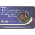 Italia 2 euro BU 2018 - 70° anniversario della Costituzione Italiana