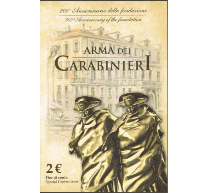 Italia 2 euro BU 2014 - CARABINIERI