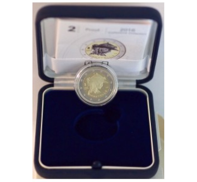 Italia 2 euro proof 2016 - 550° anniversario della morte di Donatello