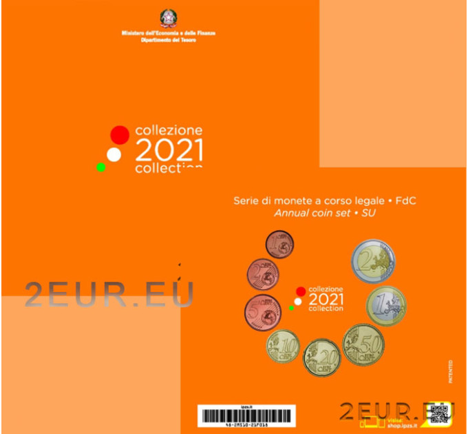 Italia Set Euro FDC 2021