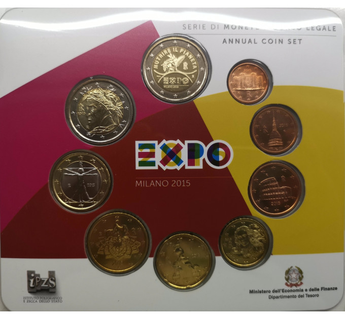 Italia Set Euro FDC 2015