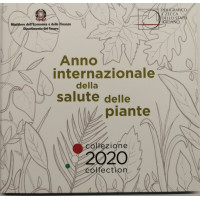 Italy 2020 - Euro Set BU + argento - "Anno della salute delle piante"  
