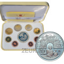 SET DI MONETE D'ARGENTO