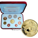 SET DI MONETE D'ORO